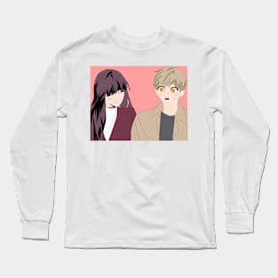 anime school Long Sleeve T-Shirt